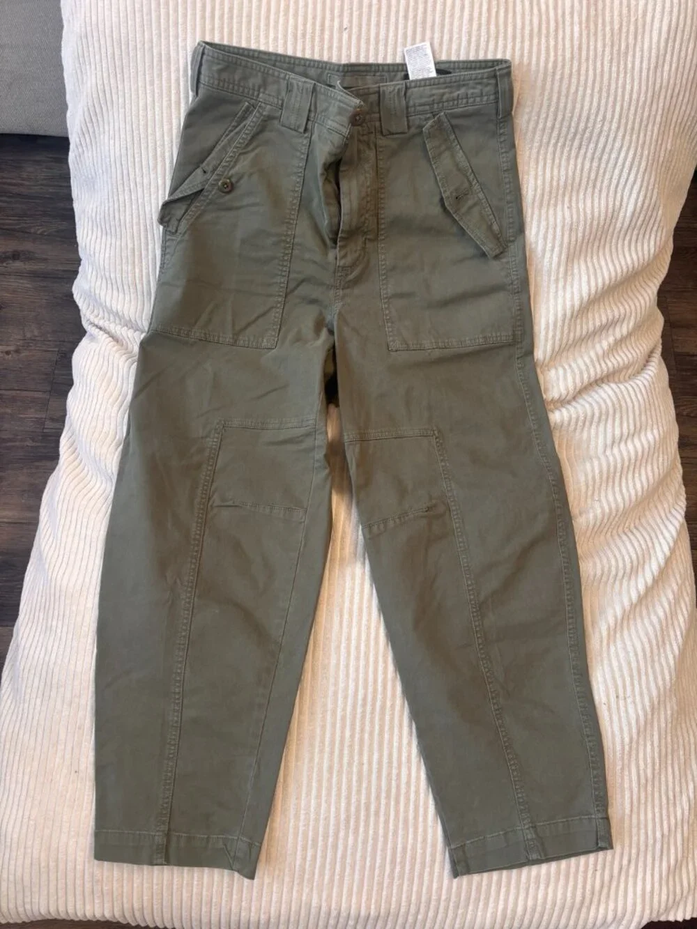 Banana Republic Olive Utility Cargo Pants